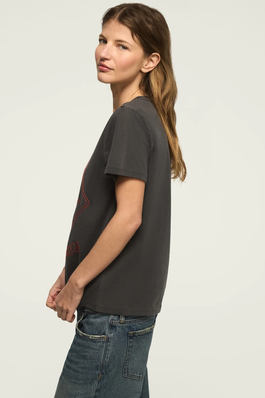 ROLLING STONES OUTLINED HALFTONE BOYFRIEND TEE, image 4