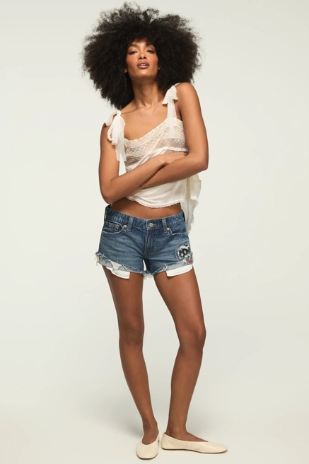 LUCKY LEGEND LOW RISE FESTIVAL SHORT, image 1