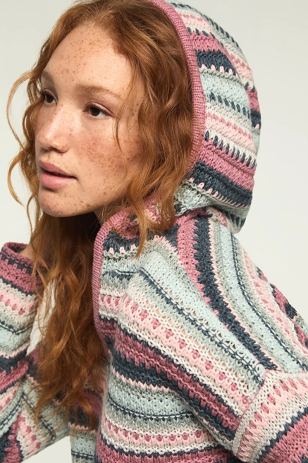 CROCHET BAJA HOODIE, image 1