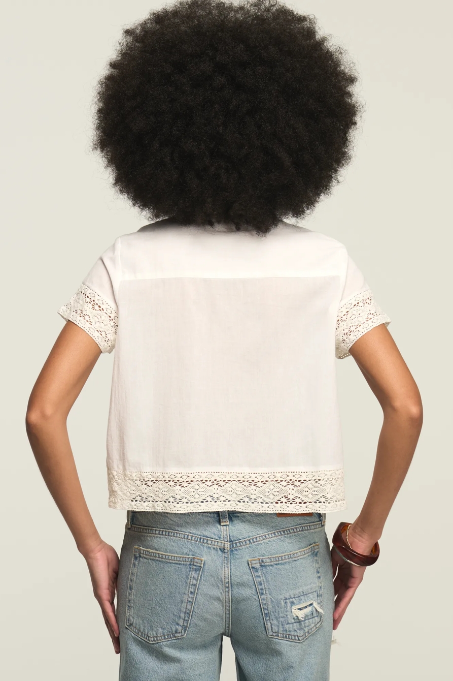 CUTWORK CAMP SHIRT, image 3