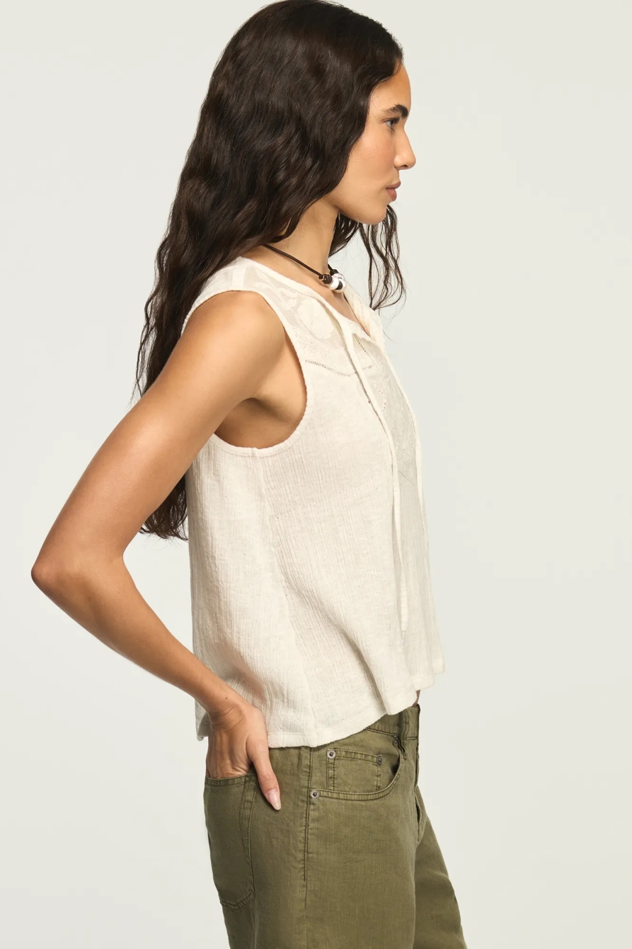 CUTWORK TASSLE SWING TANK, image 4