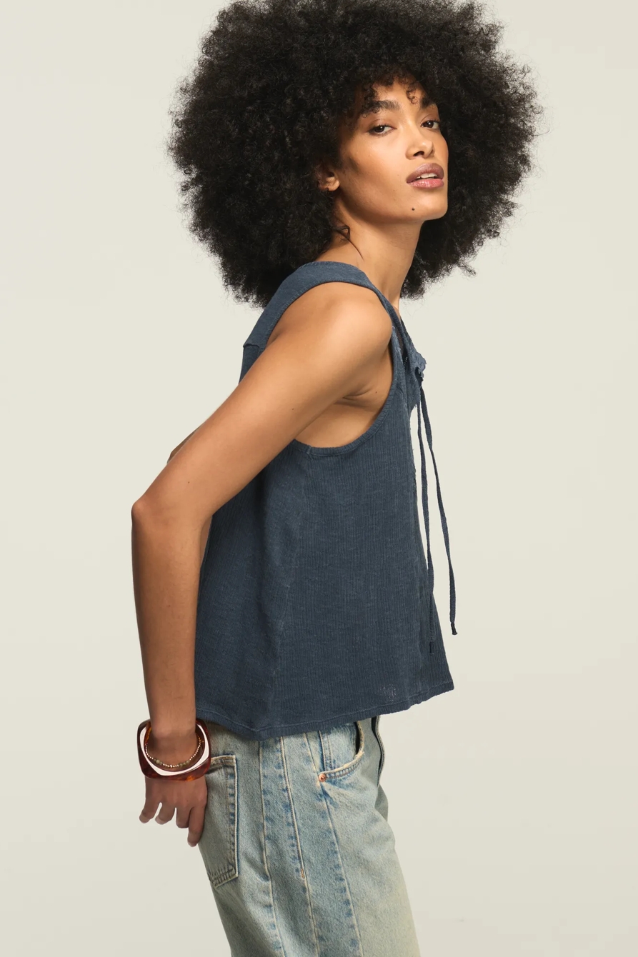 CUTWORK TASSLE SWING TANK, image 4