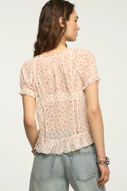 FLOWY RUFFLE SWING TOP, image 3