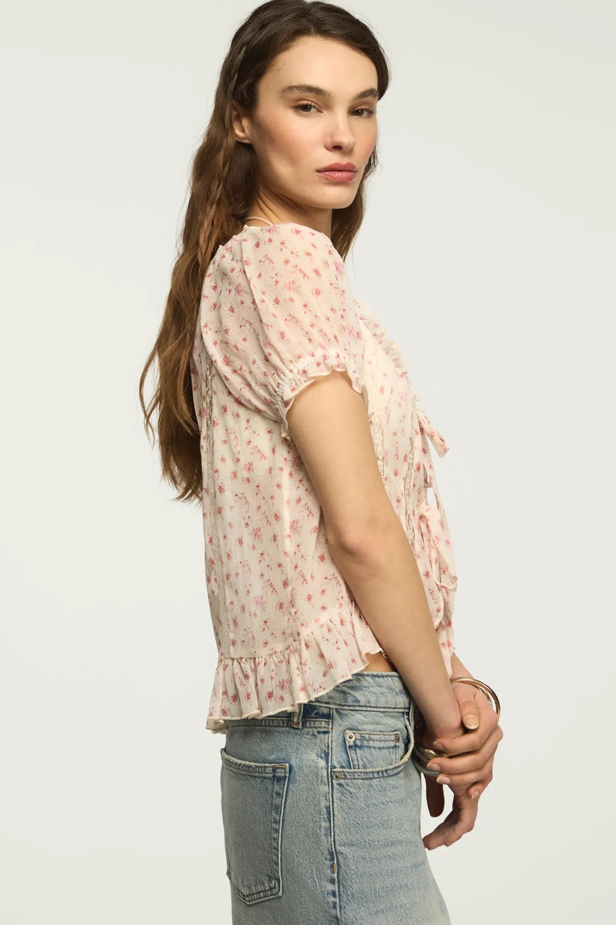 FLOWY RUFFLE SWING TOP, image 4