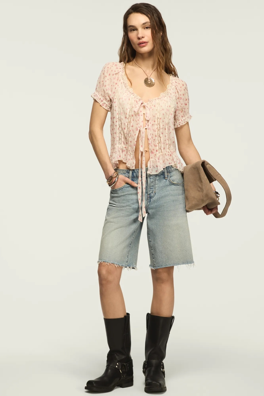 FLOWY RUFFLE SWING TOP, image 5