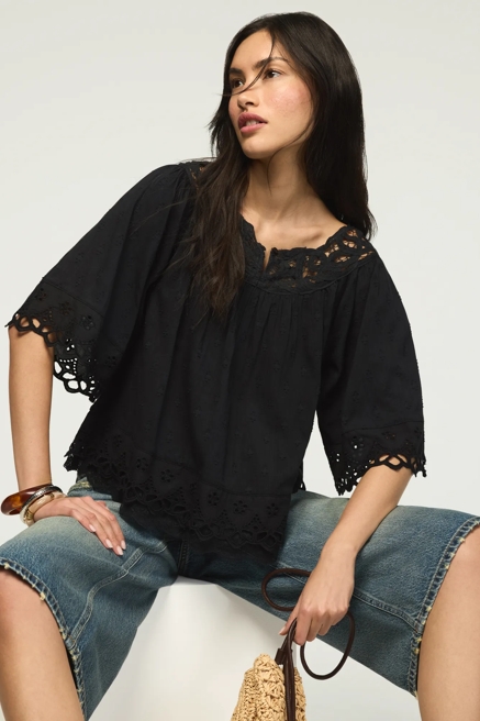 BATTENBURG LACE TOP, image 1
