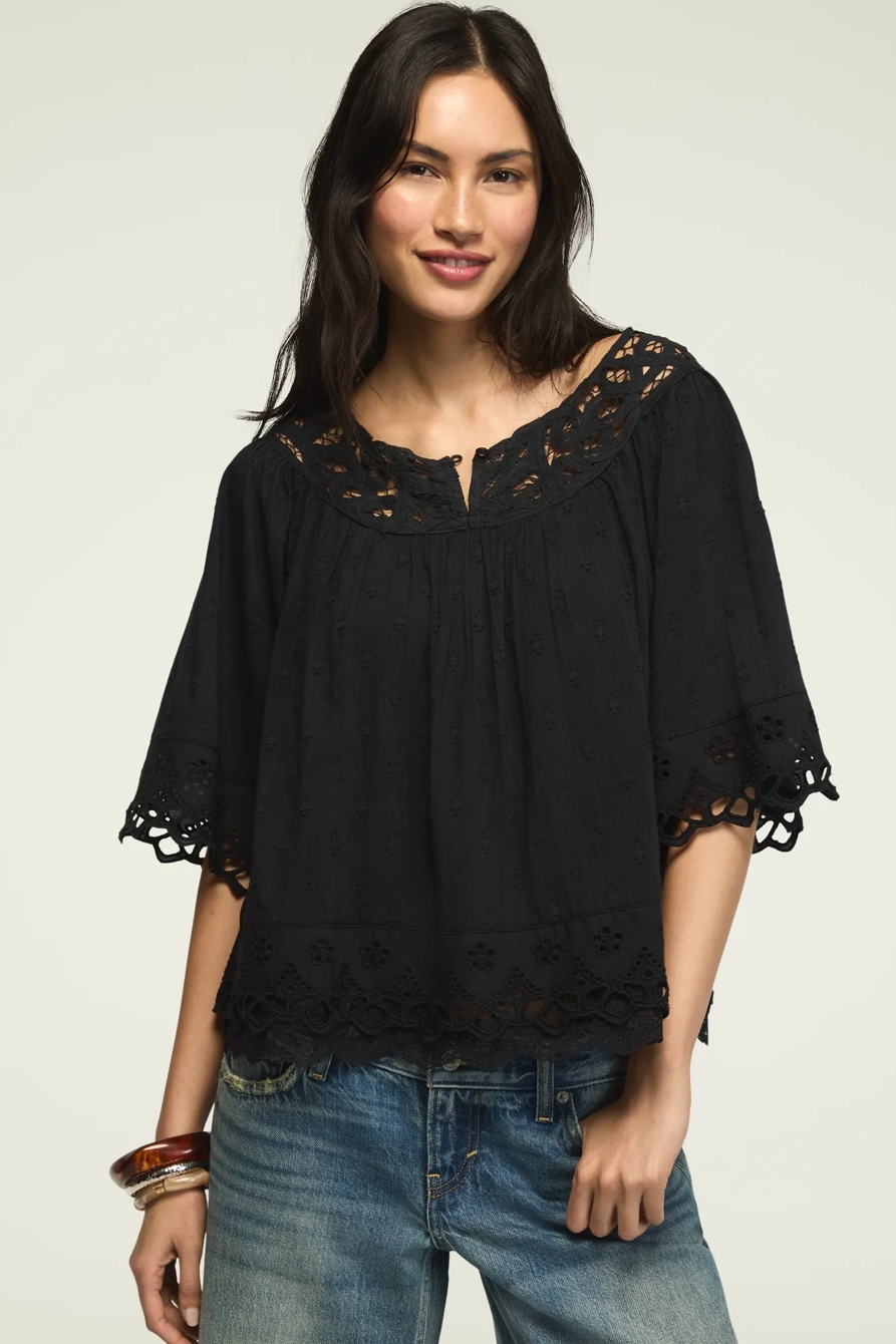BATTENBURG LACE TOP, image 2