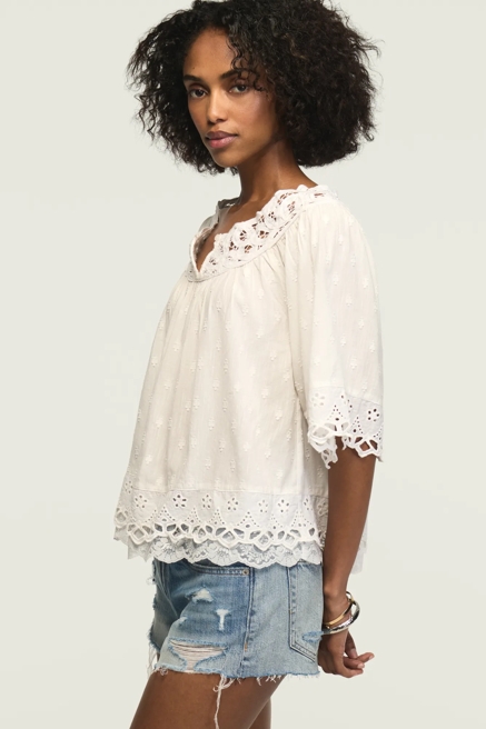 BATTENBURG LACE TOP, image 4