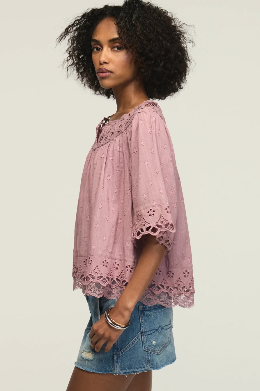 BATTENBURG LACE TOP, image 4