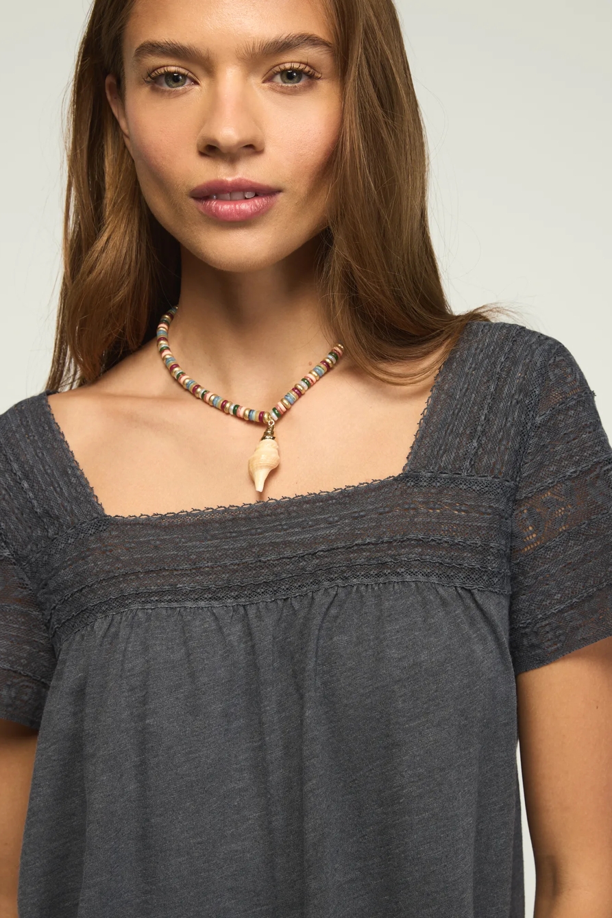 LACE TRIM SWING TOP, image 2