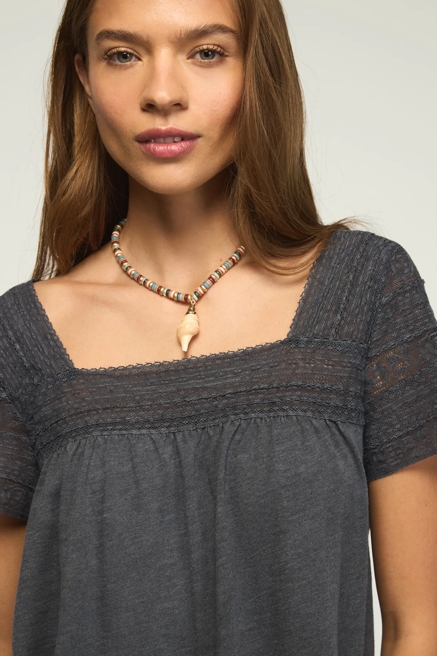LACE TRIM SWING TOP, image 2