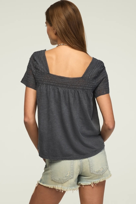 LACE TRIM SWING TOP, image 3