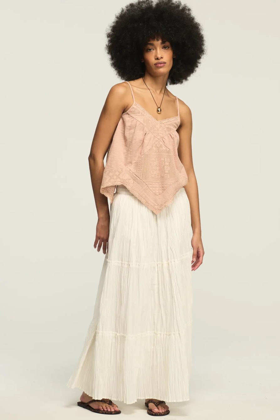 CROCHET TRIM HANDKERCHIEF TANK, image 5
