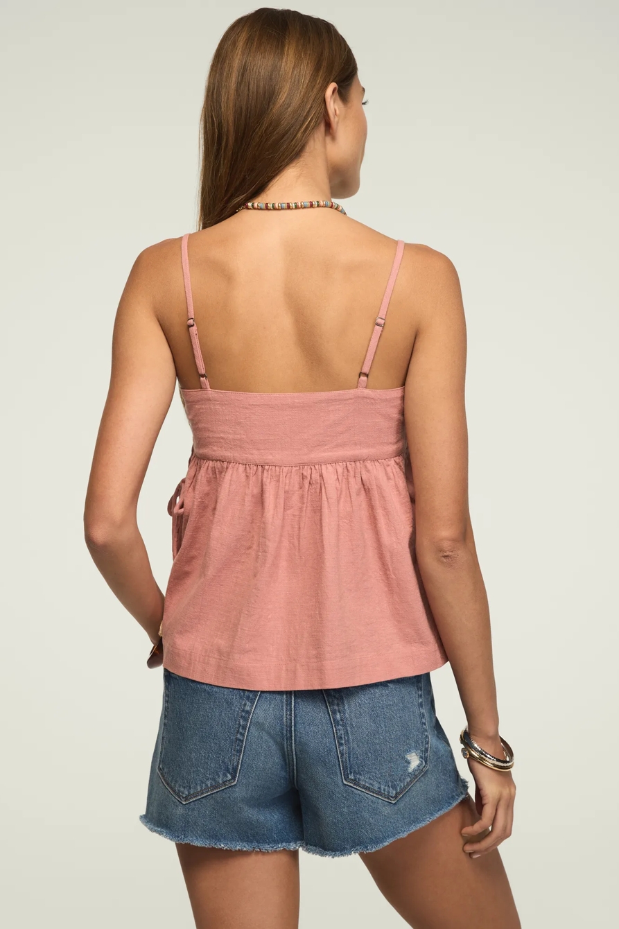 BEADED YOKE SWING TANK, image 3