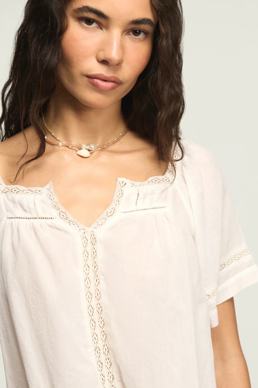 LACE TIE BACK TOP, image 5