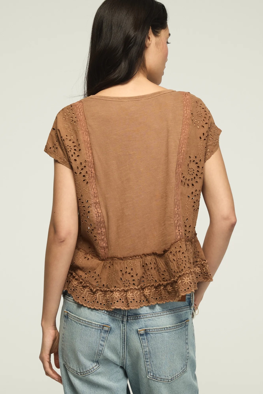 EYELET FASHION SWING TEE, image 3