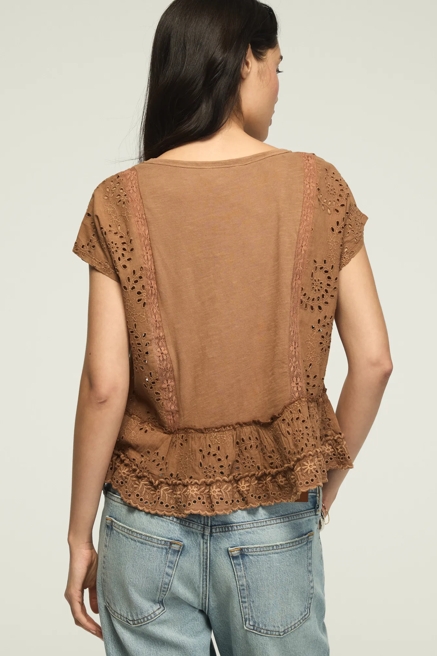 EYELET FASHION SWING TEE, image 3