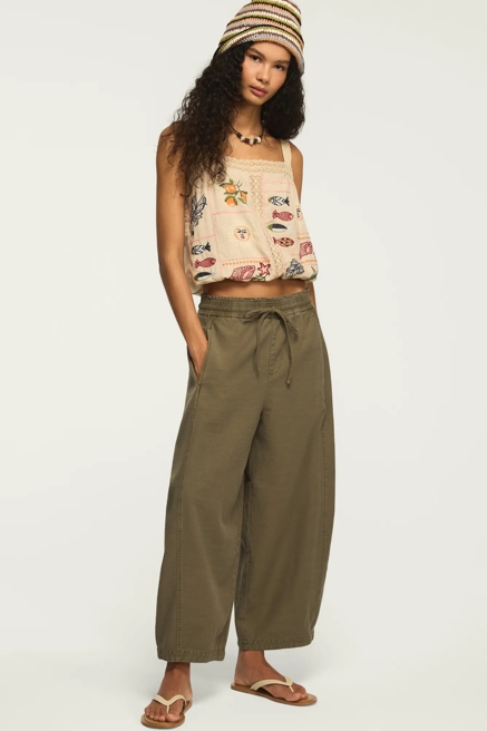 DRAWSTRING BALLOON PANT, image 1