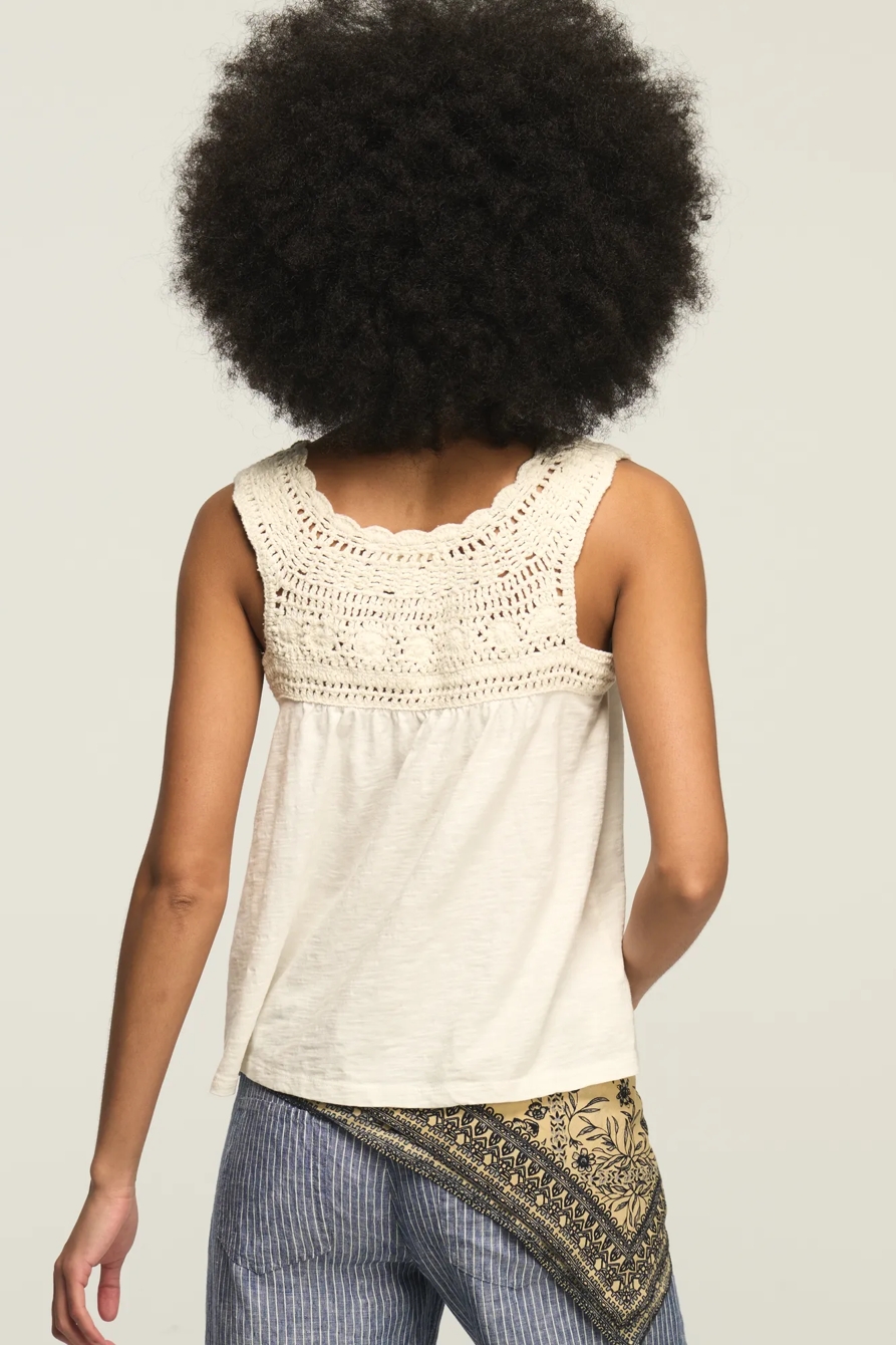CROCHET TRIM SWING TANK, image 3