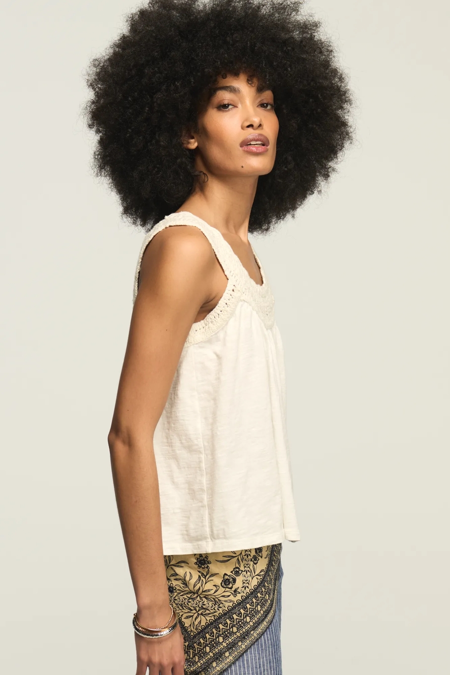 CROCHET TRIM SWING TANK, image 4
