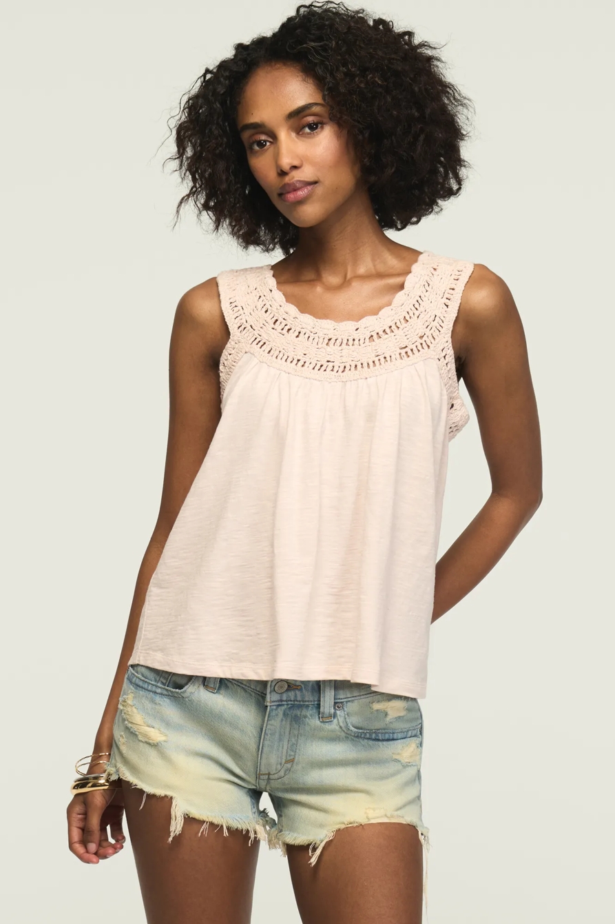 CROCHET TRIM SWING TANK, image 2
