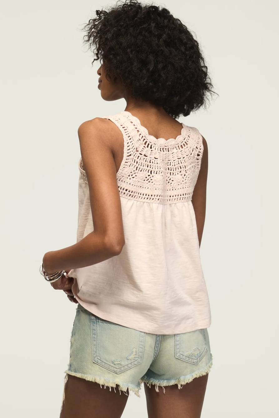 CROCHET TRIM SWING TANK, image 3