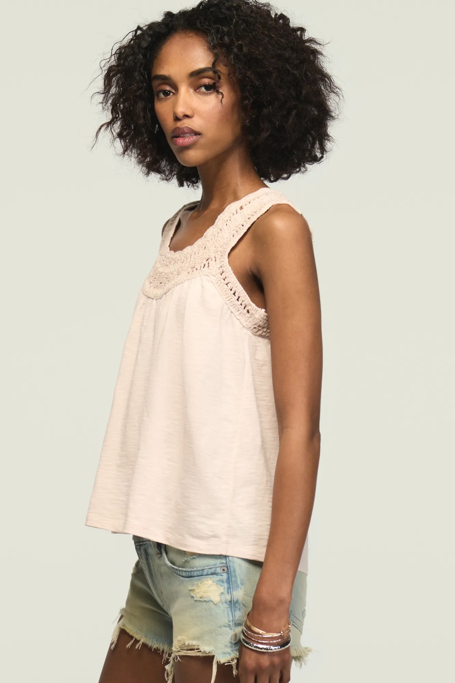 CROCHET TRIM SWING TANK, image 4