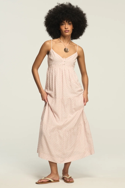 PRINTED RUCHED WAIST MAXI, image 2