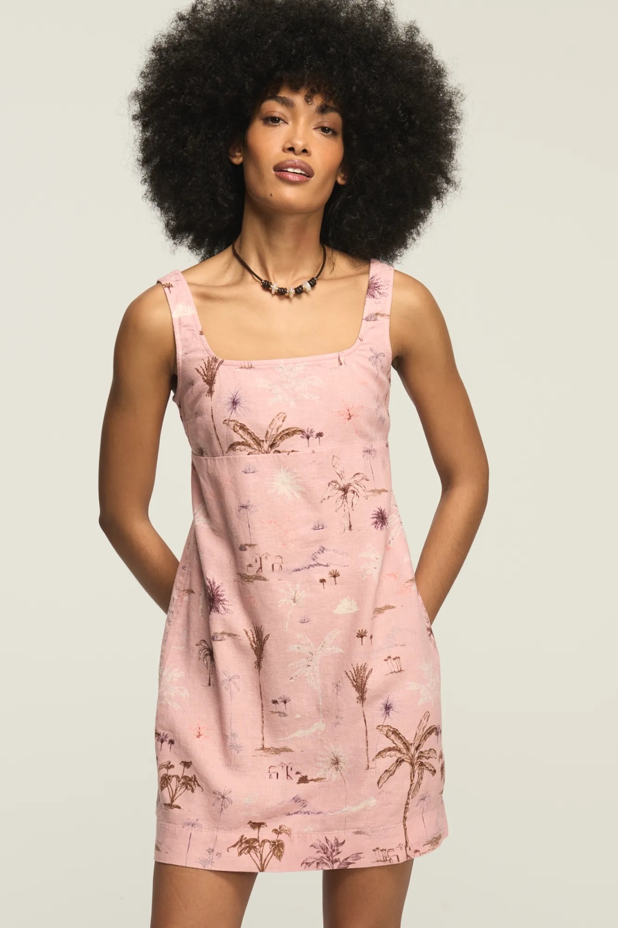 PALM TREE MINI DRESS, image 2
