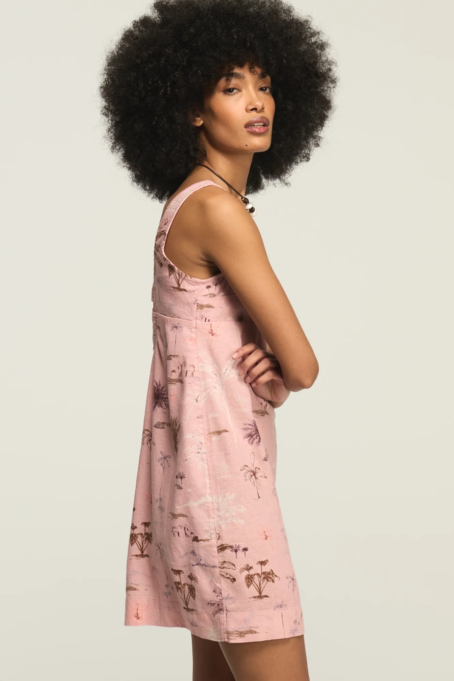 PALM TREE MINI DRESS, image 4