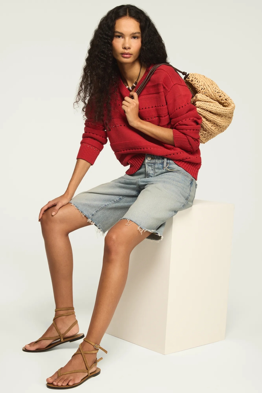 BEACHY PULLOVER SWEATER, image 5