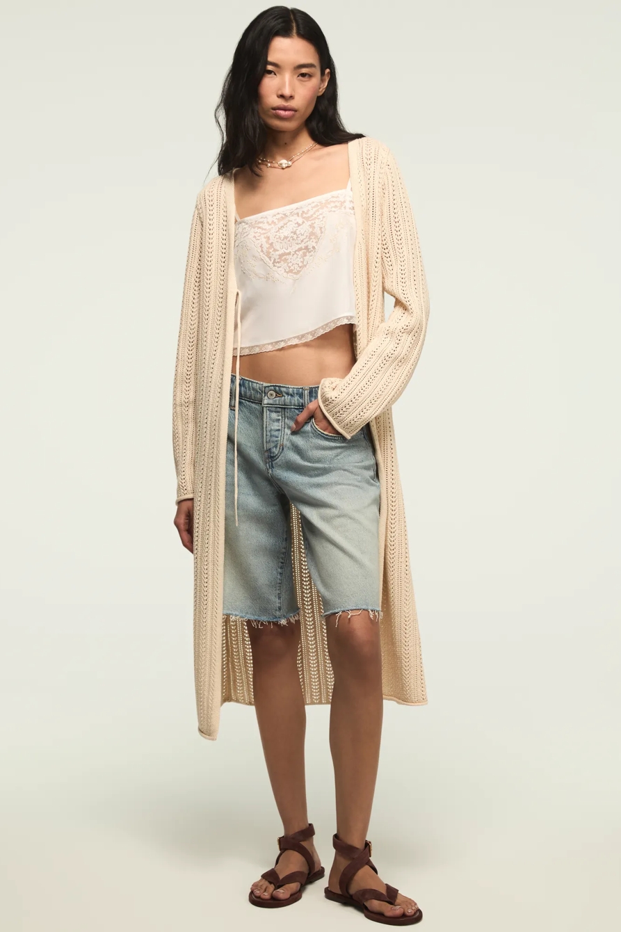 FESTIVAL LONG SLEEVE DUSTER SWEATER, image 5