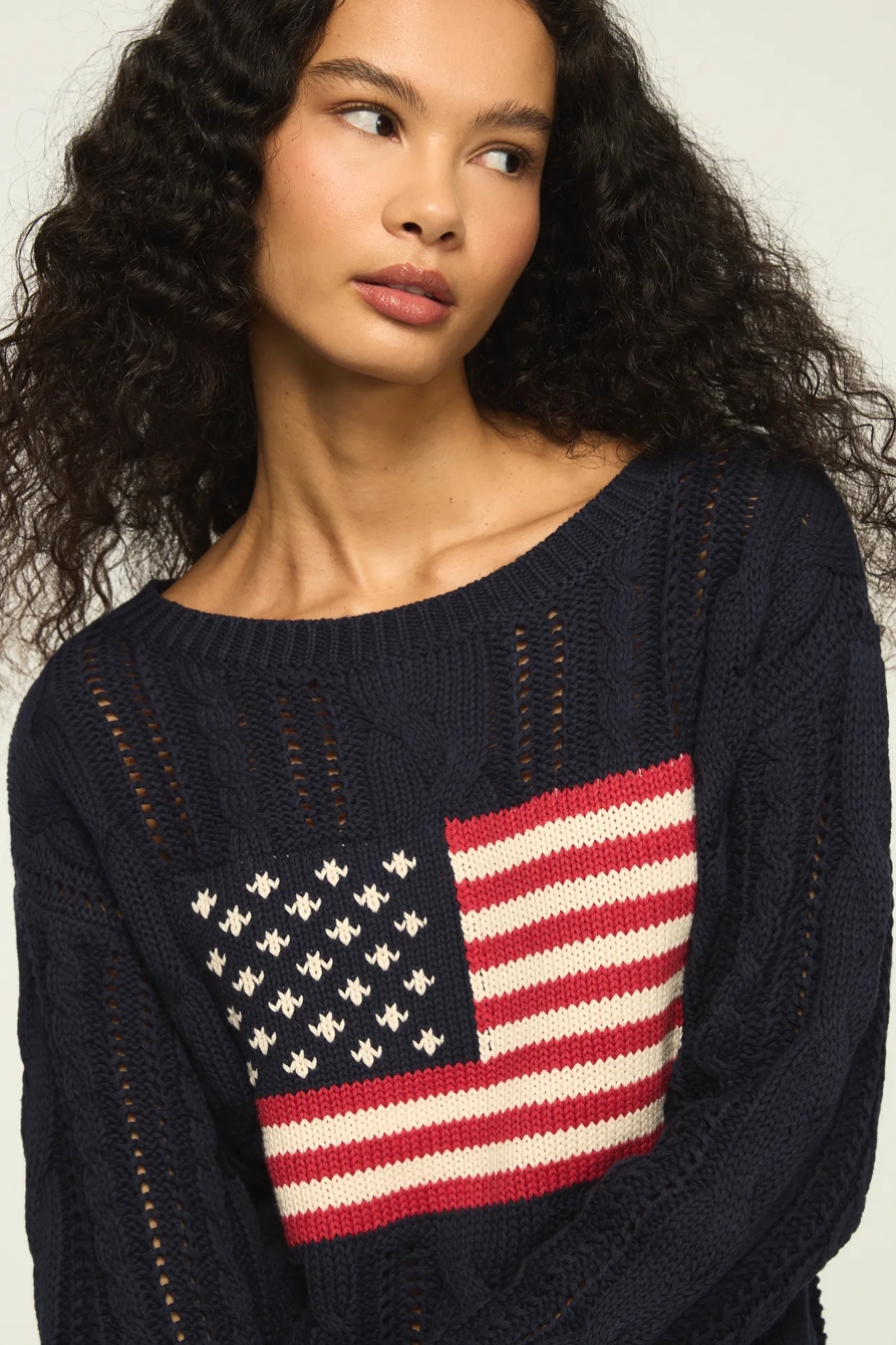 AMERICANA PULLOVER SWEATER, image 2