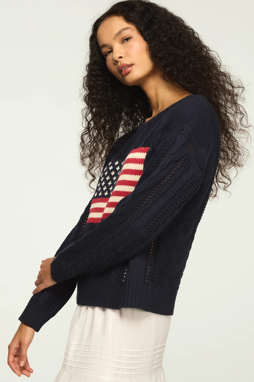 AMERICANA PULLOVER SWEATER, image 4
