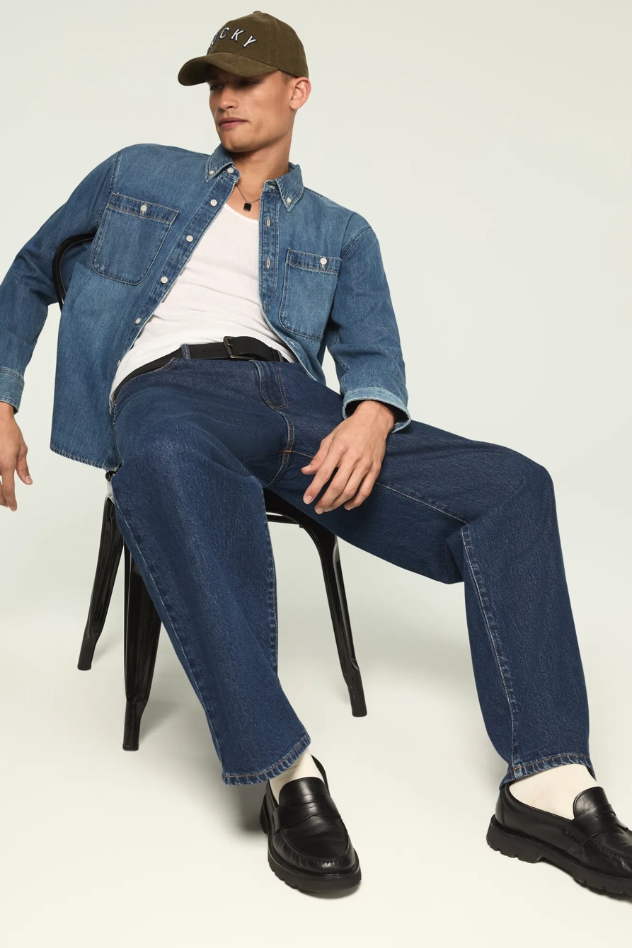 DENIM UTILITY SHIRT, image 5