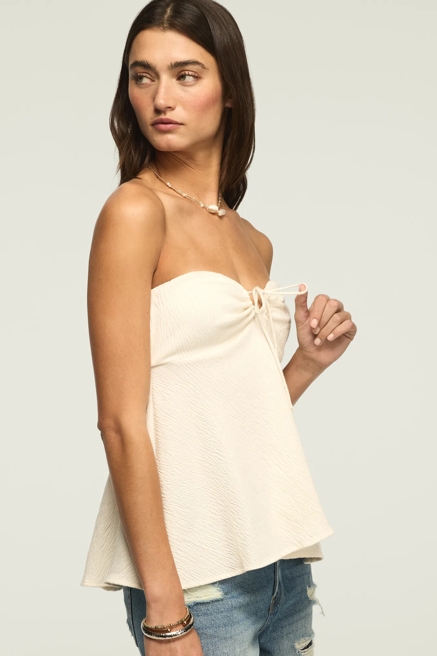 CRINKLE TIE TUBE TOP, image 4