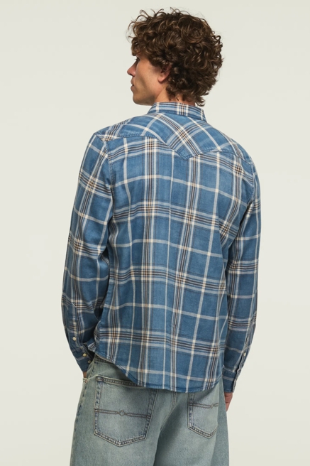 LONG SLEEVE DOUBLE GAUZE MESA WESTERN SHIRT, image 3
