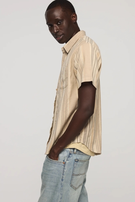 SHORT SLEEVE ONE POCKET SAN GABRIEL DOBBY, image 4