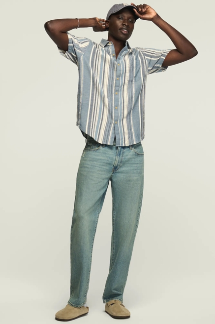 SHORT SLEEVE ONE POCKET SAN GABRIEL DOBBY, image 1