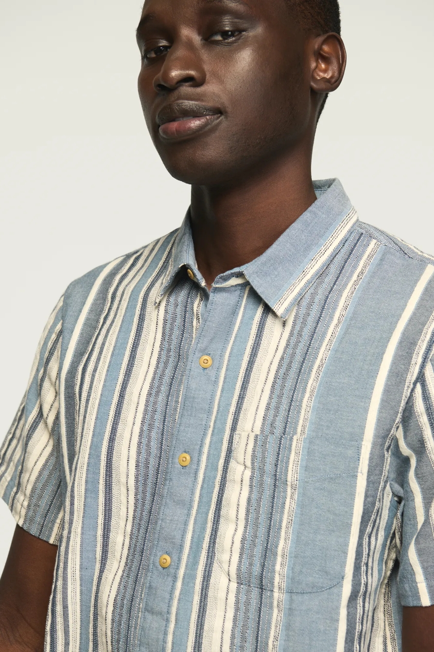 SHORT SLEEVE ONE POCKET SAN GABRIEL DOBBY, image 2