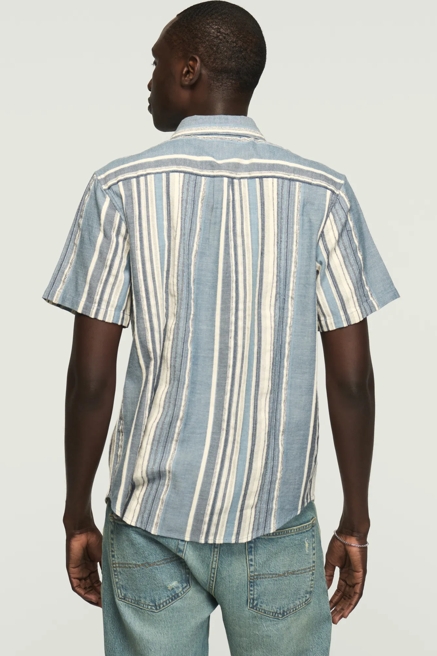 SHORT SLEEVE ONE POCKET SAN GABRIEL DOBBY, image 3