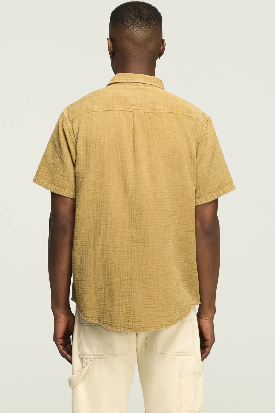 SHORT SLEEVE DOUBLE GAUZE SHIRT, image 3