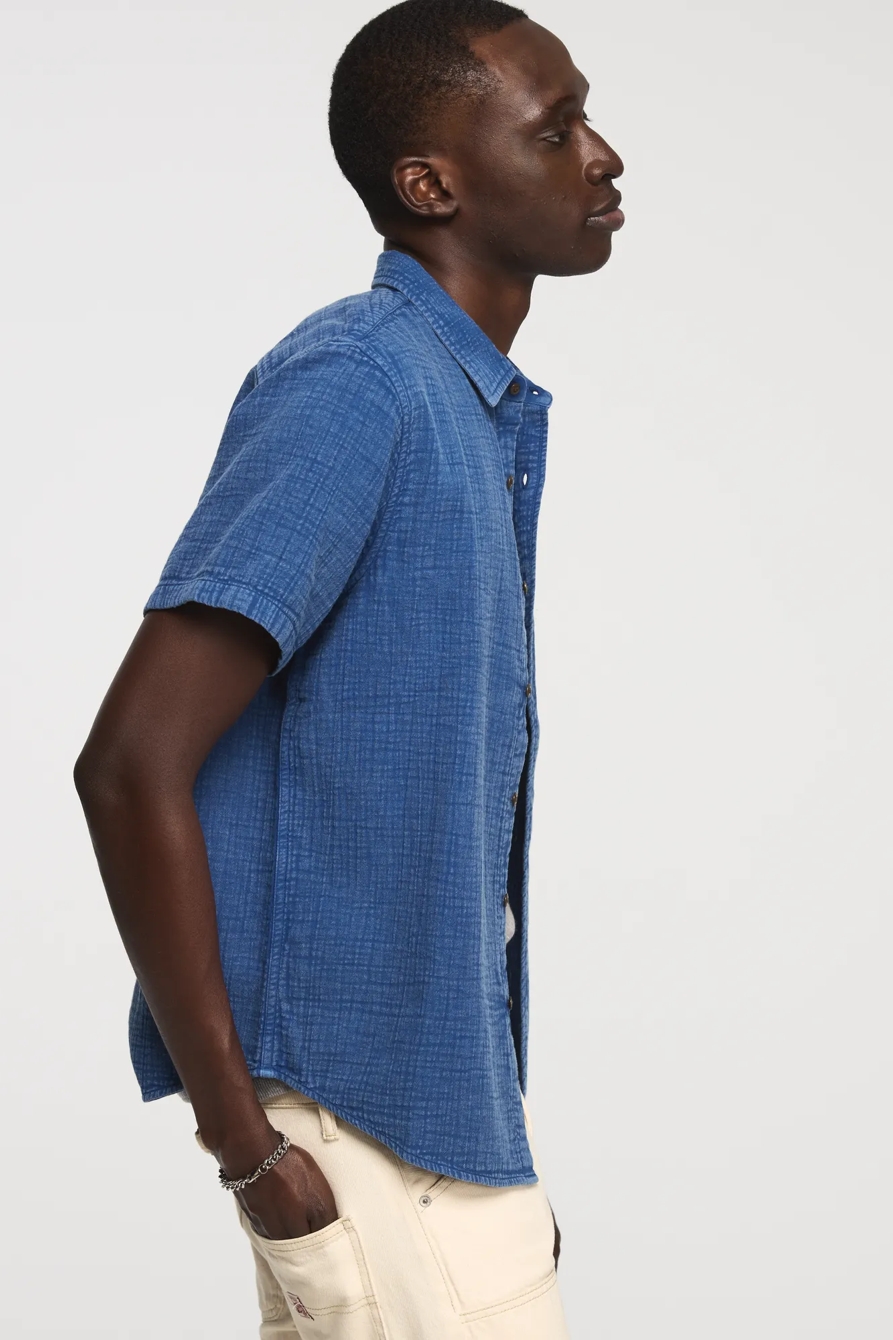 SHORT SLEEVE DOUBLE GAUZE SHIRT, image 4