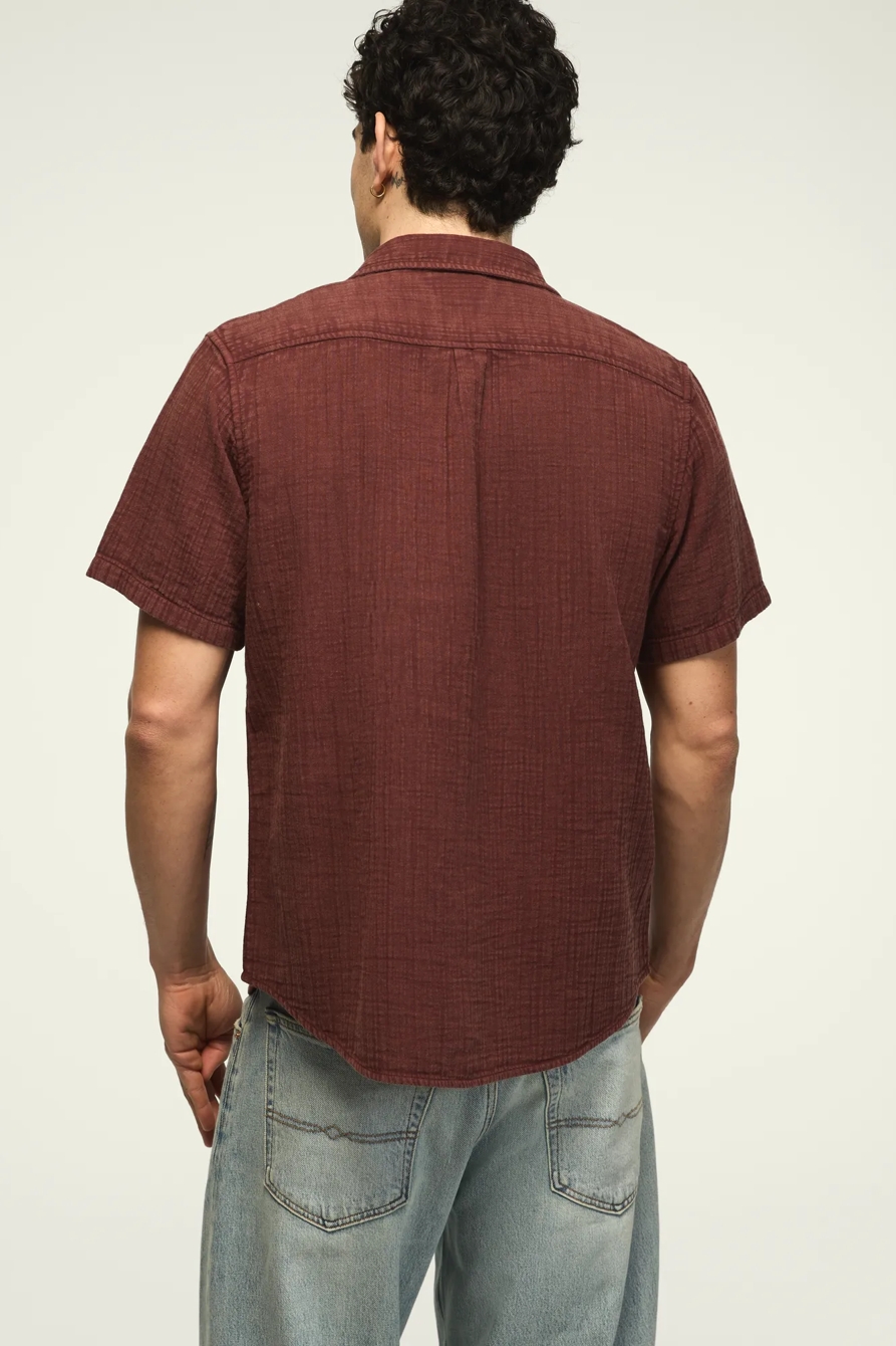 SHORT SLEEVE DOUBLE GAUZE SHIRT, image 3