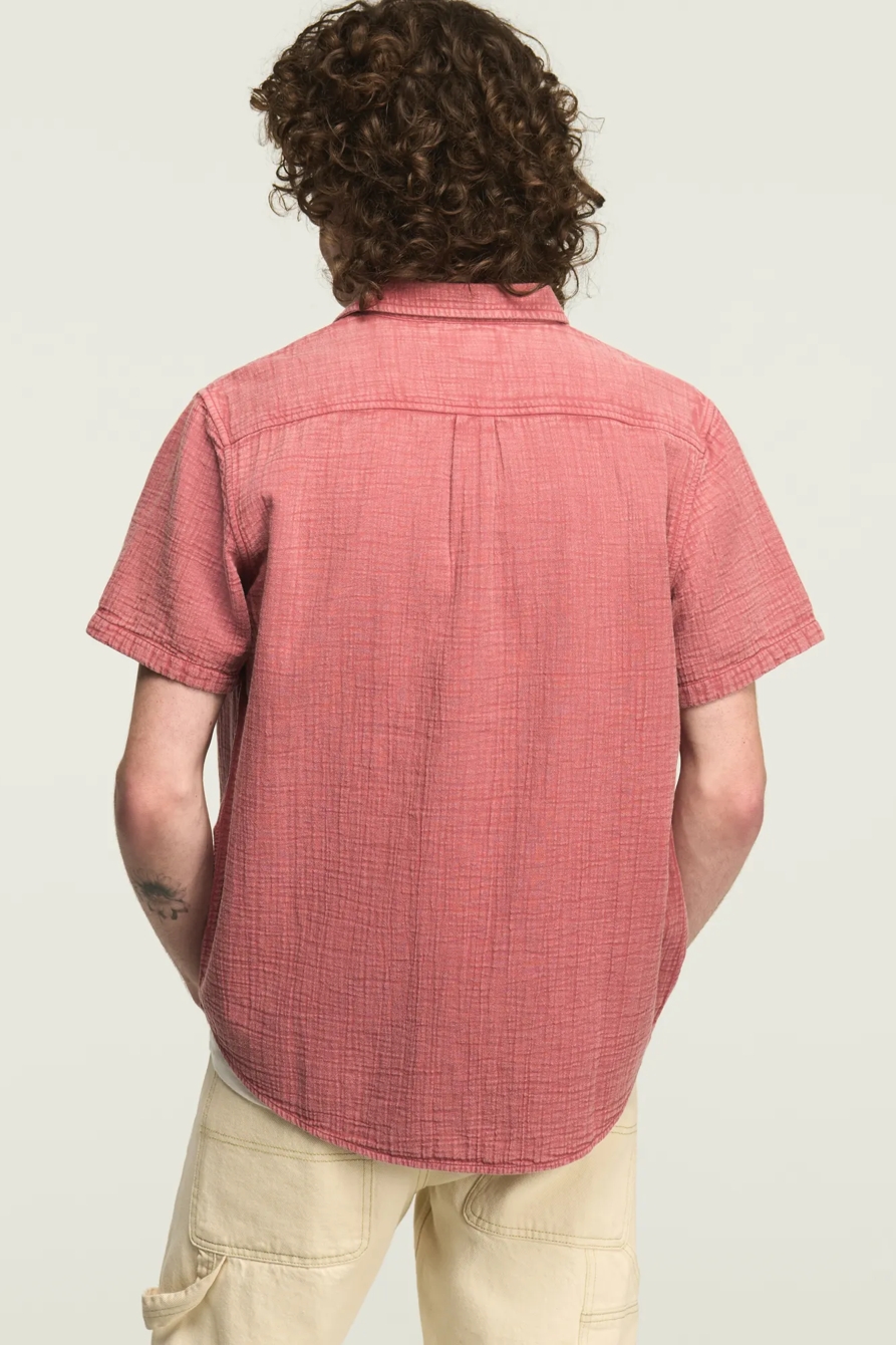 SHORT SLEEVE DOUBLE GAUZE SHIRT, image 3