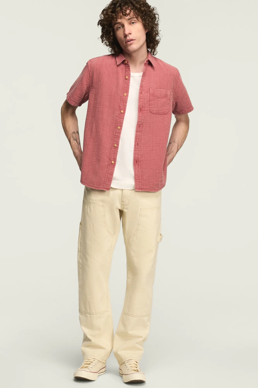 SHORT SLEEVE DOUBLE GAUZE SHIRT, image 5