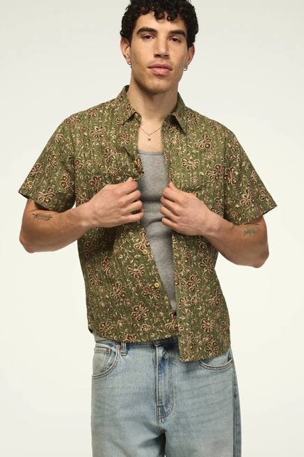 SHORT SLEEVE SAN GABRIEL PRINTED SHIRT, image 1
