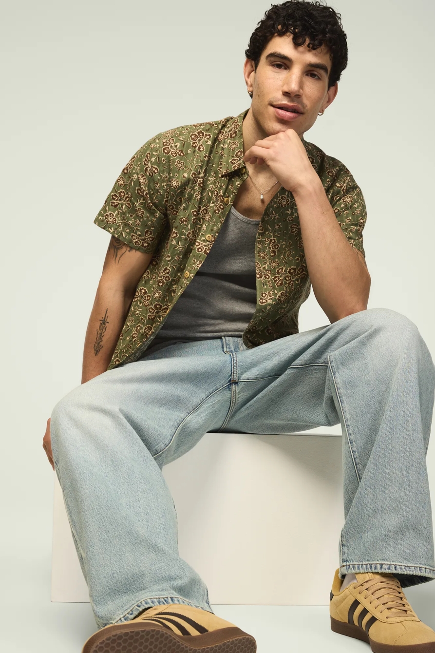 SHORT SLEEVE SAN GABRIEL PRINTED SHIRT, image 5