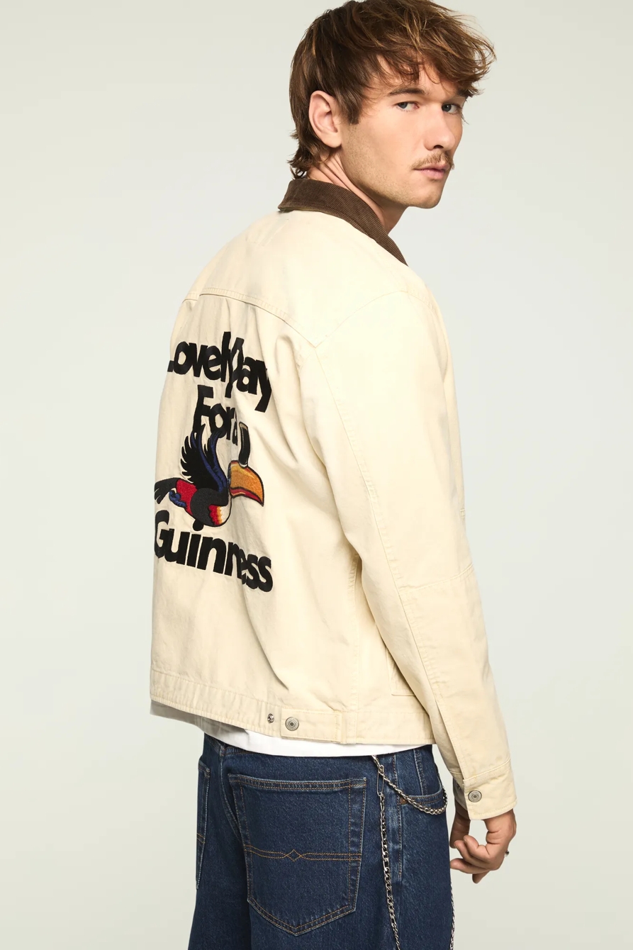 GUINESS CANVAS WORK JACKET, image 4