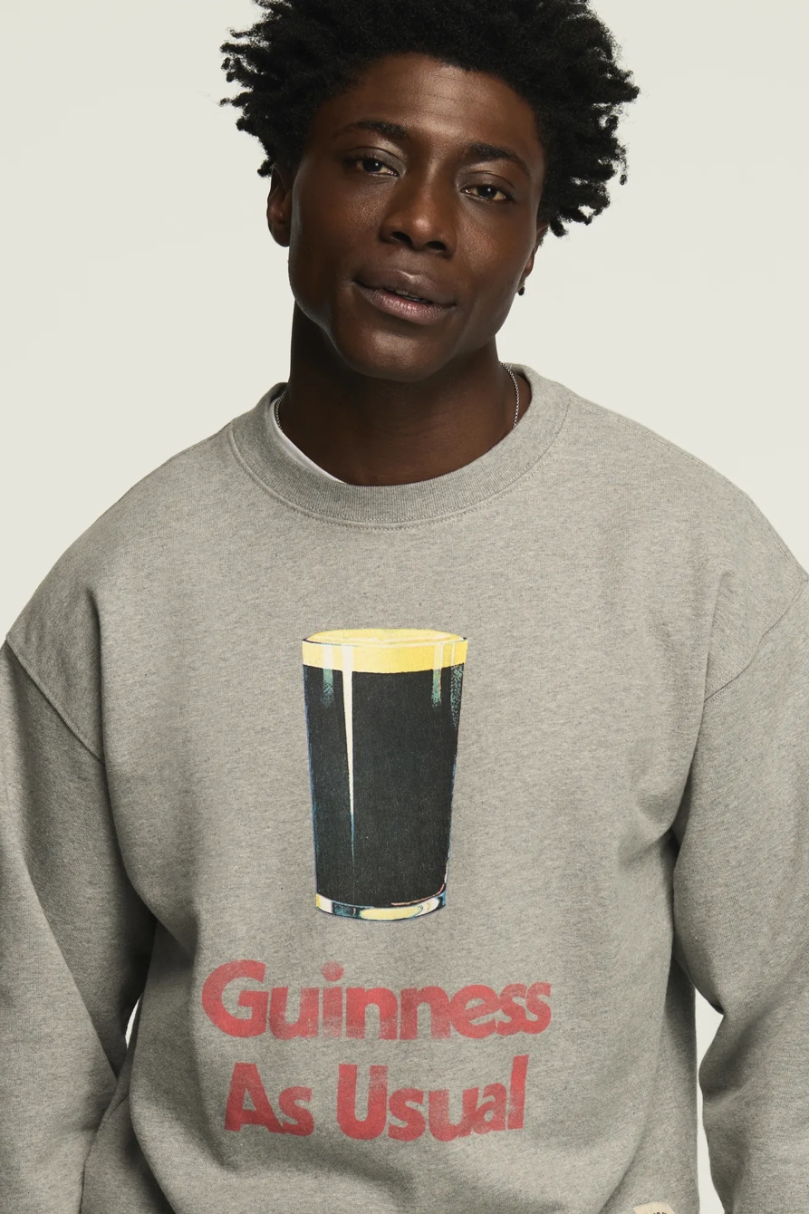 GUINNESS AS USUAL CREWNECK, image 5